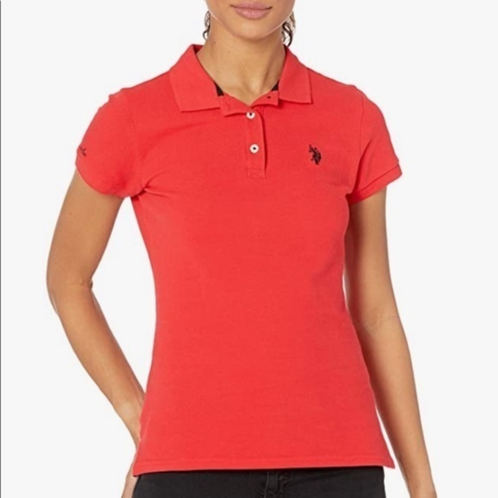 US Polo Assn women’s polo shirt 👚 (Y-W)